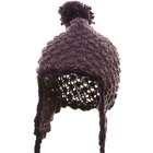 e4Hats Hand Knitted Ear Cover Hat   Purple