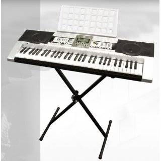  Casio CTK 496 Electronic Keyboard with 61 Full Size Keys 