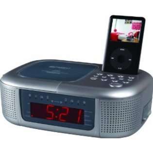 Emerson iC2196 iPod Dock Alarm Clock Radio 