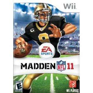 Electronic Arts Wii Madden NFL 11 Video Game 