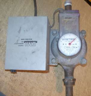 Carlon ¾” Water Meter & Batch Control Timer Box  