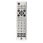 GE 24965 4 Device Big Button Universal Remote Control, Silver