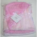 BabyGear Soft Plush Baby/Infant Girl Blanket   Pink   30 x 30