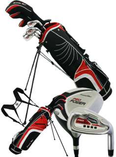   Pro Power Mens 14 Piece Complete Golf Set w/ Bag   NEW  