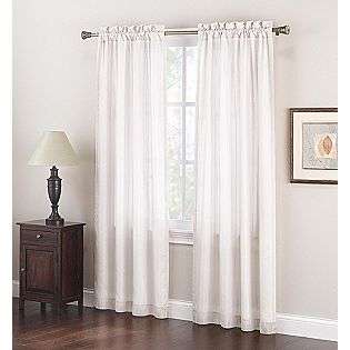 Forest Hopsack Window Panel with Grommets  Jaclyn Smith Today For the 