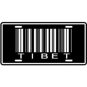  NEW  TIBET BARCODE  LICENSE PLATE SIGN COUNTRY