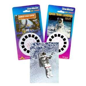  3D Images   Viewmaster   Apollo Moon Landing & Kennedy 