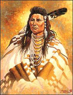 Chief Joseph by Michael Gentry LE SN Print w/Remarque  