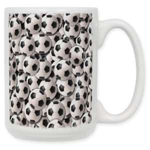  Sports Soccer Balls Coffee Mug