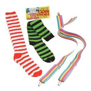  Bristol Novelty Socks Red/White Stripe Toys & Games