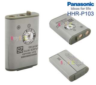 6V Cordless Battery for Panasonic HHR P103 HHRP103  