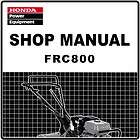 Honda FR600 FR800 600 800 Tiller Service Repair Manual 6177000  