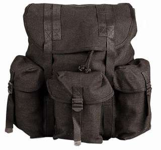 Rothco Black Heavy Weight Canvas Mini Alice Pack