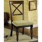 Furniture of america Set of 2 Myrtle Beach III Side Chair with a X 