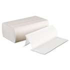   Paper Towels, White, 9 x 9 9/20, 250 Towels/Pack, 16 Packs/Carton