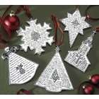  Of 5 Better Homes & Gardens Joyful Lyric Christmas Ornaments #24670