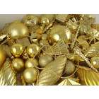 Vickerman 125 Piece Club Pack of Shatterproof Gold Glamour Christmas 