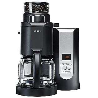 10 Cup Coffee Grinder & Brewer  KRUPS Appliances Small Kitchen 
