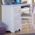 Carolina Furniture 411300 Cottage Computer Office Desk In White