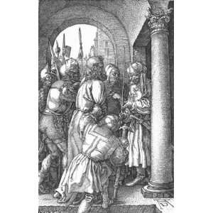   paintings   Albrecht Durer   24 x 38 inches   Christ Before Pilate