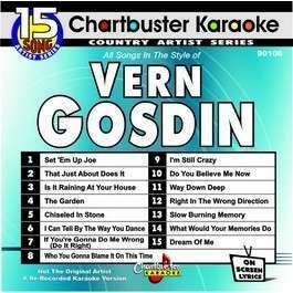 Vern Gosdin Greatest Hits CHARTBUSTER KARAOKE CDG  