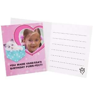  rachaelhale Glamour Cats Personalized Thank You Notes (8 