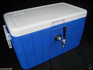 DRAFT BEER JOCKEY BOX KEGERATOR COOLER WITH 70ft STAINLESS COILS 