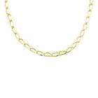 Showman Jewels Solid 14k Yellow Gold Open Cuban Link Chain Necklace 4 
