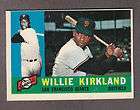 1960 Topps #172 Willie Kirkland a Giants NM  