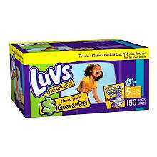 Luvs With Ultra Leakguards 150 Count Diapers   Size 5   Procter 
