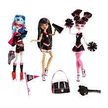 Exclusive Monster High Ghoul Spirit Fearleading Doll 3 Pack 
