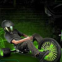spin master the green machine and perform heart pounding 180 degree 