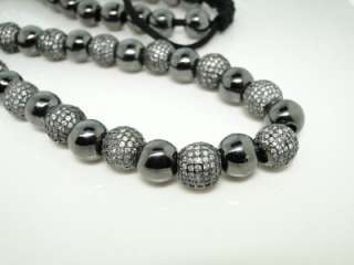MENS ICED OUT SHAMBALLA STYLE SIMULATED DIAMOND CHAIN  