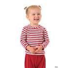 Yala Designs Eco Friendly Baby Skipper Long Sleeve Tee   Scarlet 