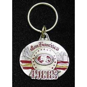  San Francisco 49ers Team Logo Key Ring