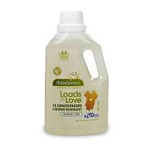 BabyGanics Loads of Love Unscented Detergent   64 Loads   BabyGanics 