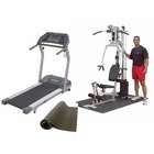 Body Solid Home Gym/Treadmill Combo