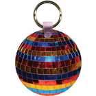 Rikkiknight Color Disco Ball Art Key Chain   Ideal Gift for all 