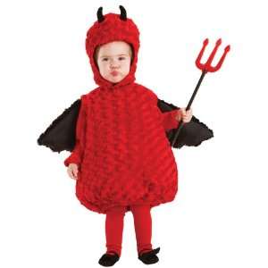  Lets Party By Underwraps Lil Devil Child Costume / Red 