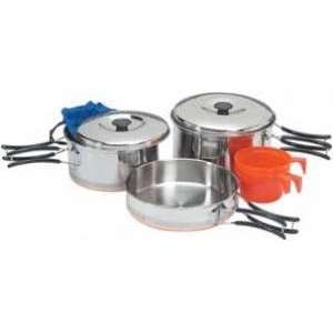   Industries 3 Person Cook Set, Stainless Steel