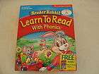 Reader Rabbit Learn To Read with Phonics CD and Sing A Song VHS