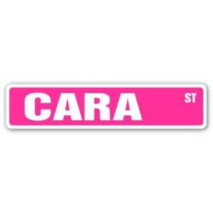  CARA Street Sign name kids childrens room door bedroom 