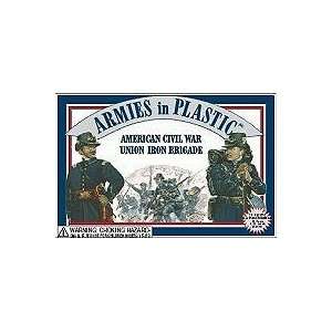 American Civil War Union Iron Brigade (20) 1/32 Armies in Plastic 