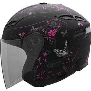  GMax Womens GM67 Open Face Helmet   X Small/Pink 