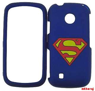 Phone Case LG Cosmos Touch VN270 Superman Blue  