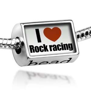  Beads I Love rock racing   Pandora Charm & Bracelet 