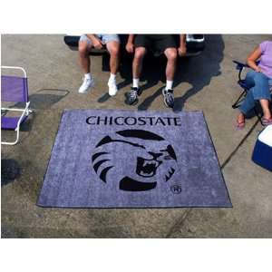 CS Chico Wildcats NCAA Tailgater Floor Mat (5x6)  Sports 