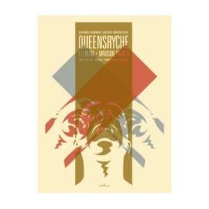 QUEENSRYCHE   Limited Edition Concert Poster   by Powerhouse Factories 