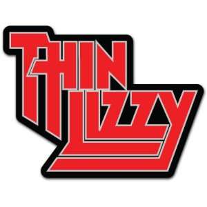 Thin Lizzy Rock Band Car Bumper Sticker Decal 5x3.5