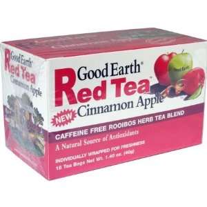 Tea   Cinnamon Apple, 6 Units / 18 bag  Grocery & Gourmet 